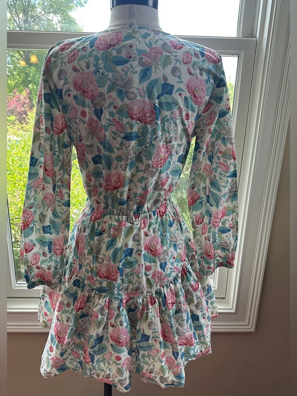La‎ Vie Rebecca Taylor Paint Garden Dress Size Small